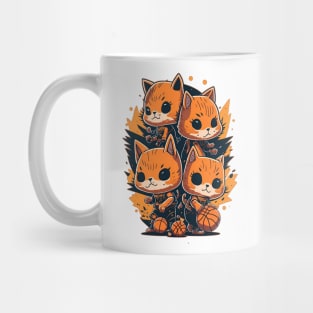 Active Shooter Basketball - The Four Cat Ballers Mug